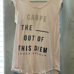 Under Armour- Carpe the __ out of this diem tank